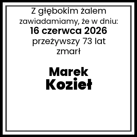 Marek Kozieł
