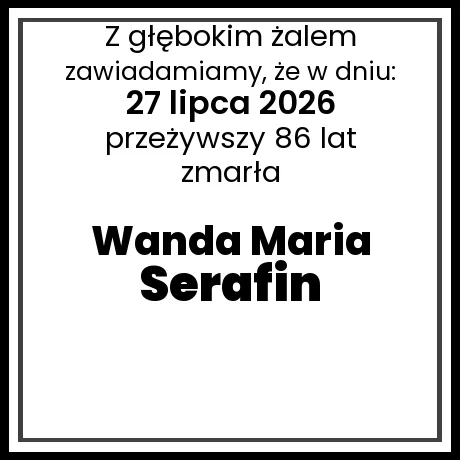 Wanda Maria Serafin