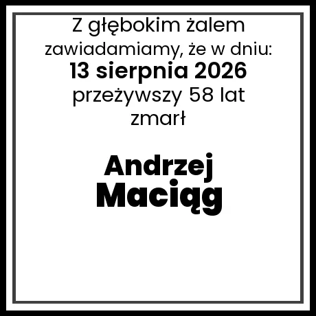 Andrzej Maciąg