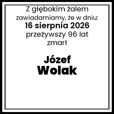 Józef Wolak