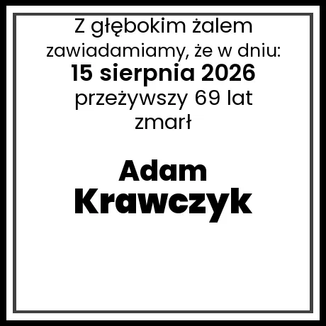 Adam Krawczyk