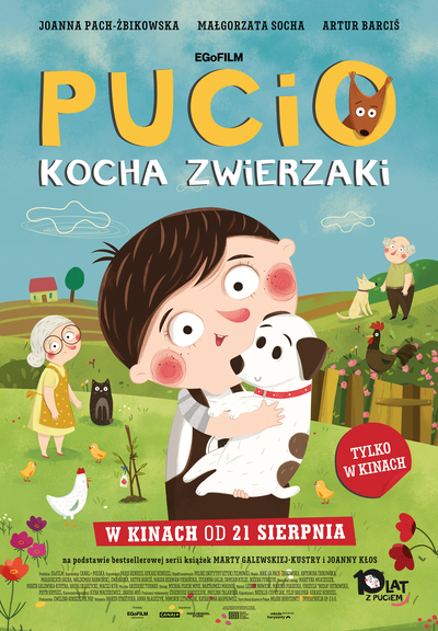 Plakat filmu PUCIO KOCHA ZWIERZAKI