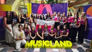 Młodzieżowe zespoły muzyczne z Mirca na scenie podczas międzynarodowego festiwalu
