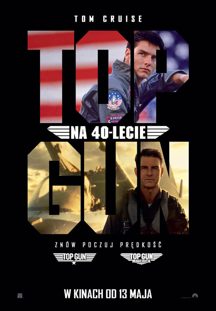Plakat filmu Top Gun w Helios RePlay