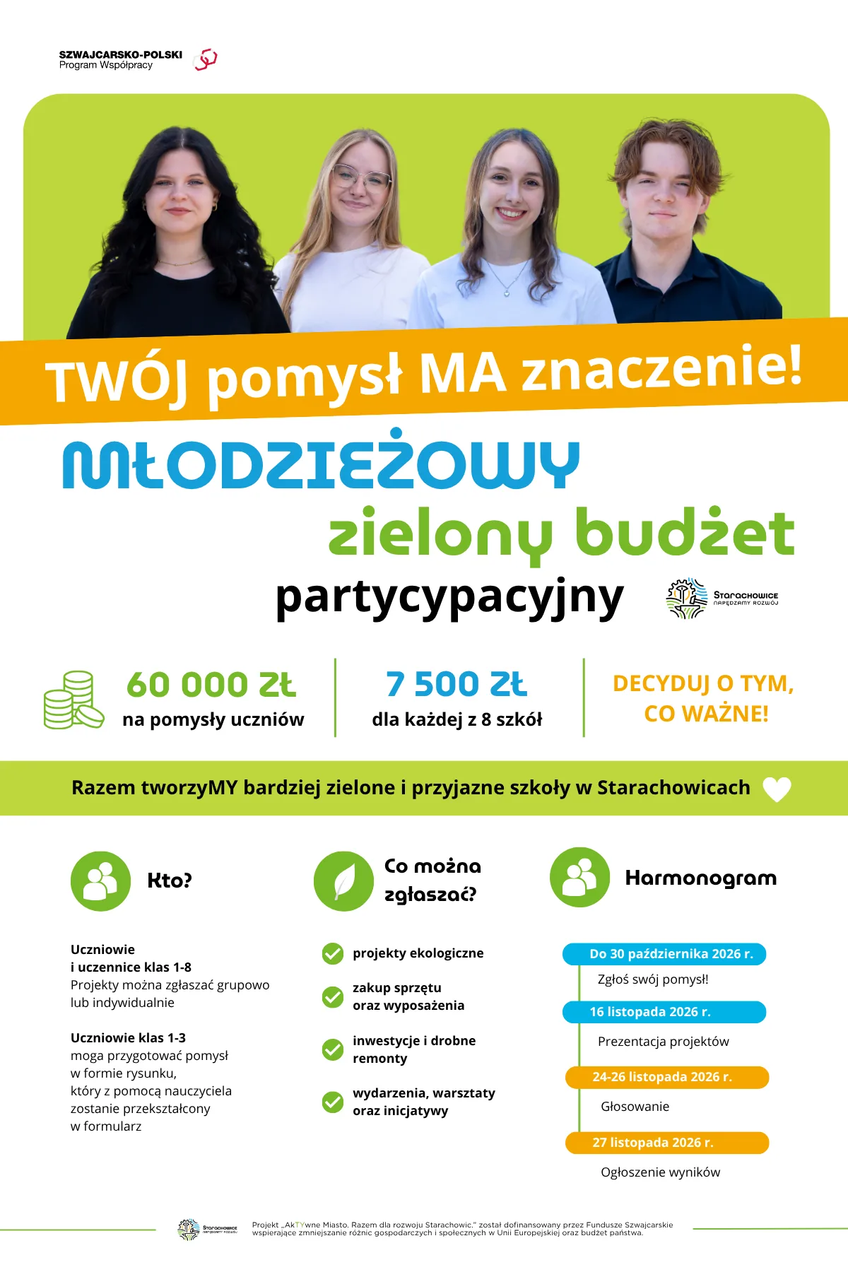 Materiały do przygotowania ekologicznego projektu szkolnego