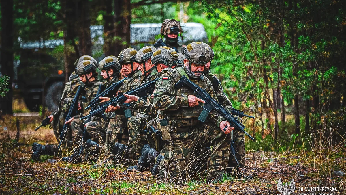 Ponad 190 terytorialsów szkoli się na poligonie w Nowej Dębie