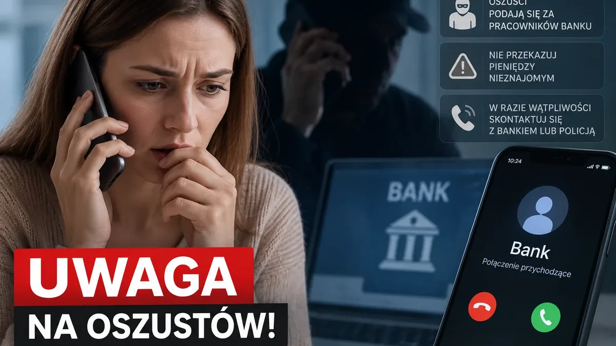 Oszustwo na „pracownika banku” – 29-latka z powiatu starachowickiego