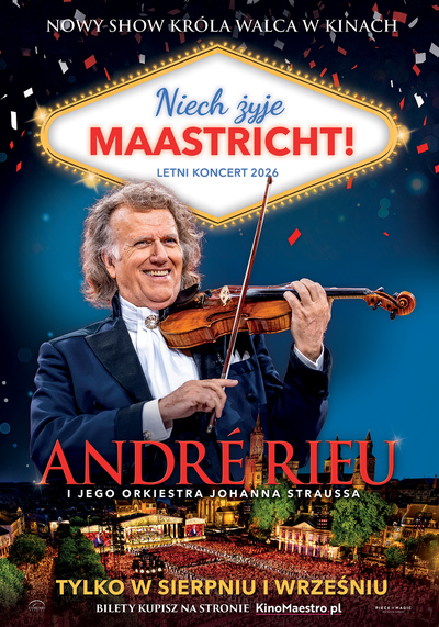 Plakat filmu ANDRE RIEU.NIECH ŻYJE MAASTRICHT!