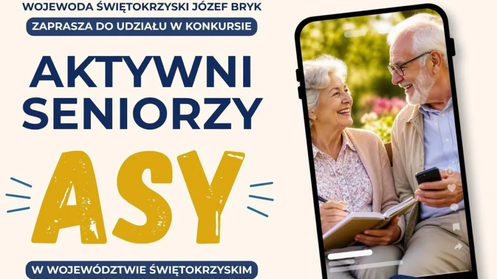 Aktywni seniorzy z pasją tworzący prace konkursowe