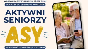 Aktywni seniorzy z pasją tworzący prace konkursowe