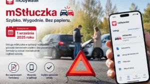 mStłuczka w mObywatelu ułatwia zgłoszenie szkody po kolizji
