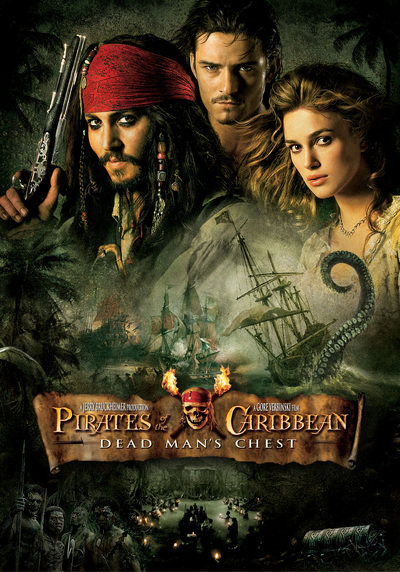 Plakat filmu Piraci z Karaibów: Skrzynia umarlaka w Helios RePlay