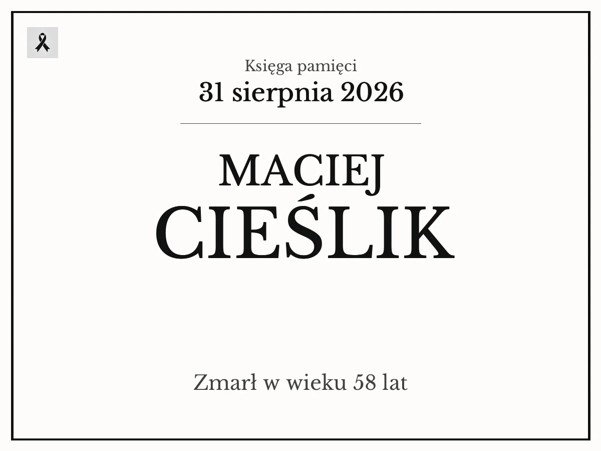 Maciej Cieślik