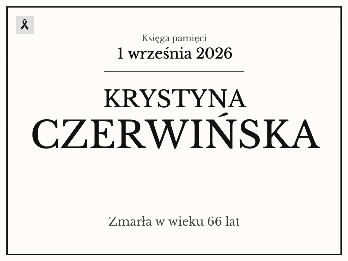 Krystyna Czerwińska