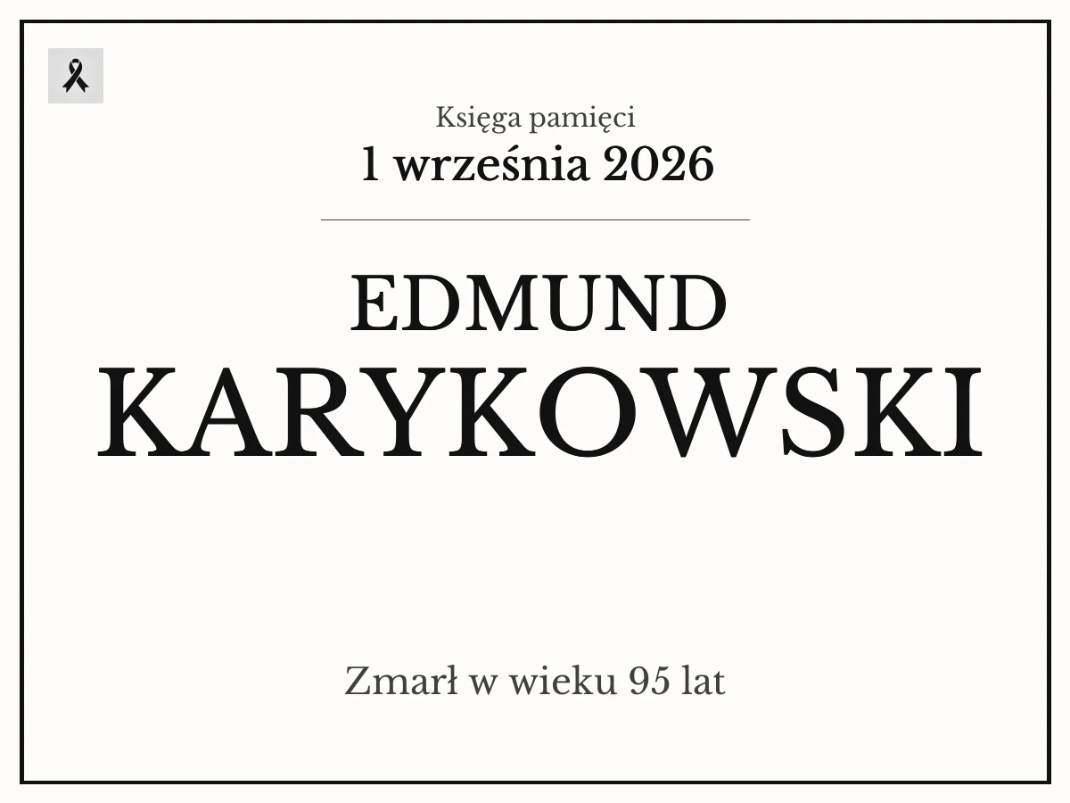 Edmund Karykowski