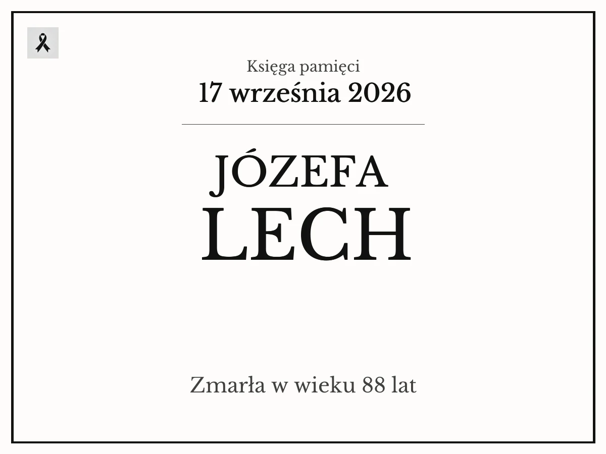 Józefa Lech