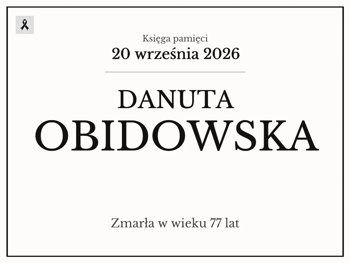 Danuta Obidowska