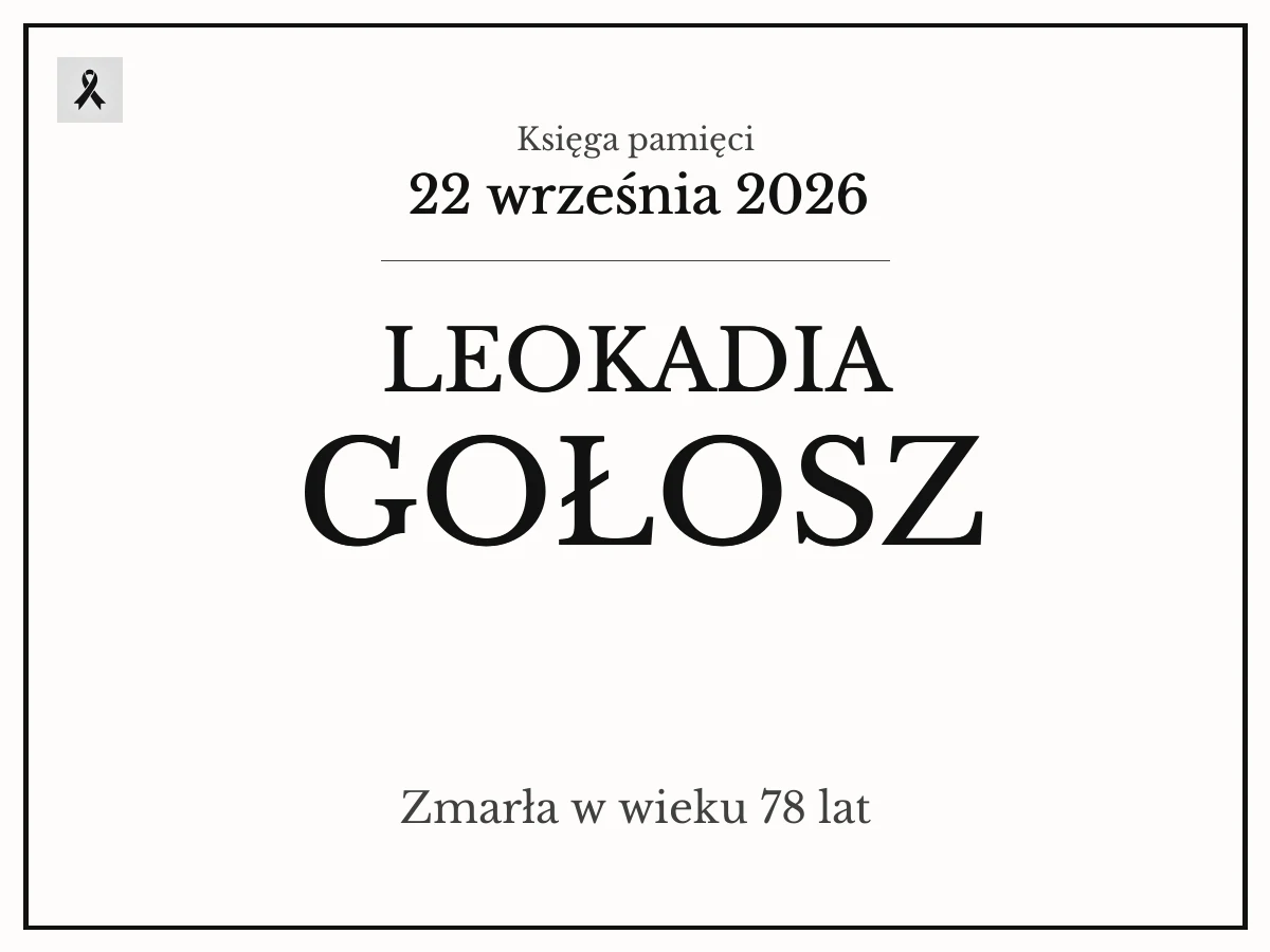Leokadia Gołosz