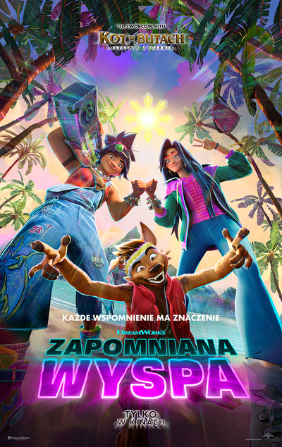 Plakat filmu Zapomniana wyspa