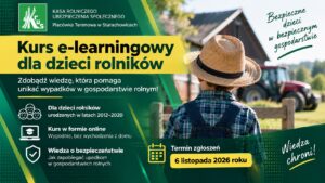 Kurs KRUS dla dzieci rolników. Zgłoszenia do 6 listopada