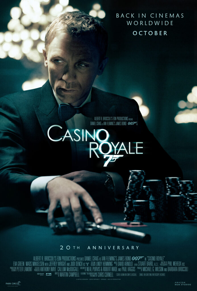 Plakat filmu CASINO ROYALE