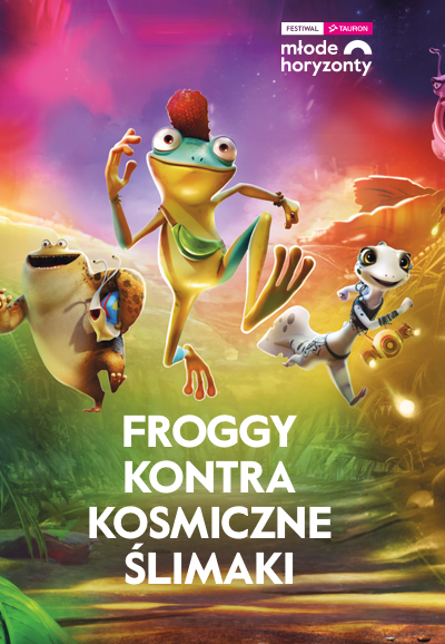 Plakat filmu FROGGY KONTRA KOSMICZNE ŚLIMAKI