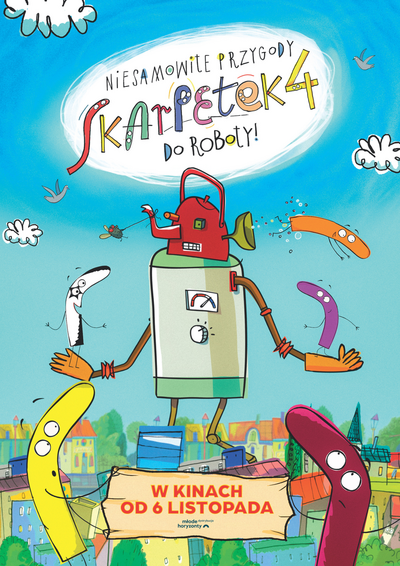 Plakat filmu NIESAMOWITE PRZYGODY SKARPETEK 4