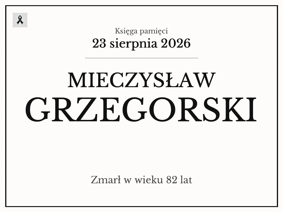 Mieczysław Grzegorski