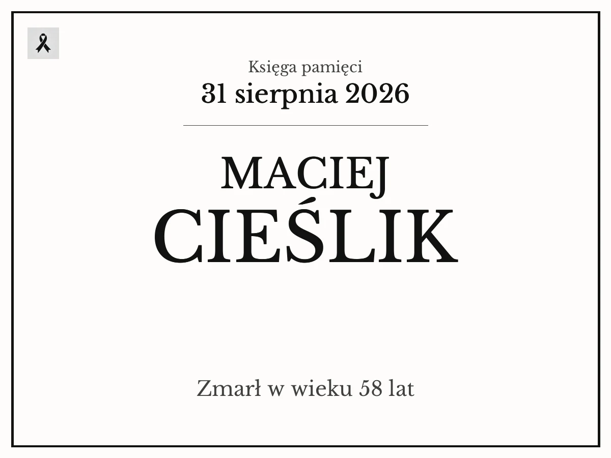 Maciej Cieślik