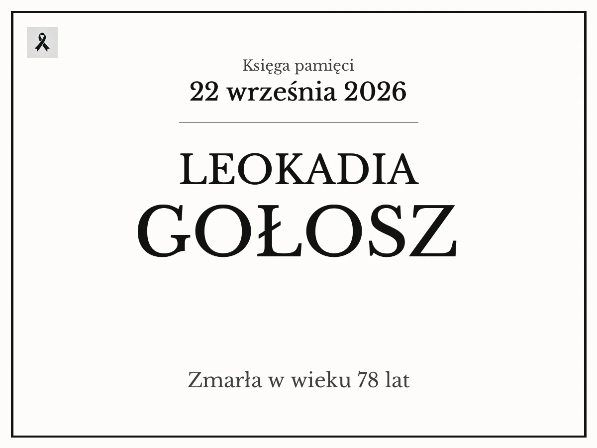Leokadia Gołosz