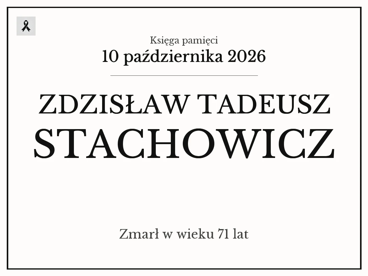 Zdzisław Tadeusz Stachowicz