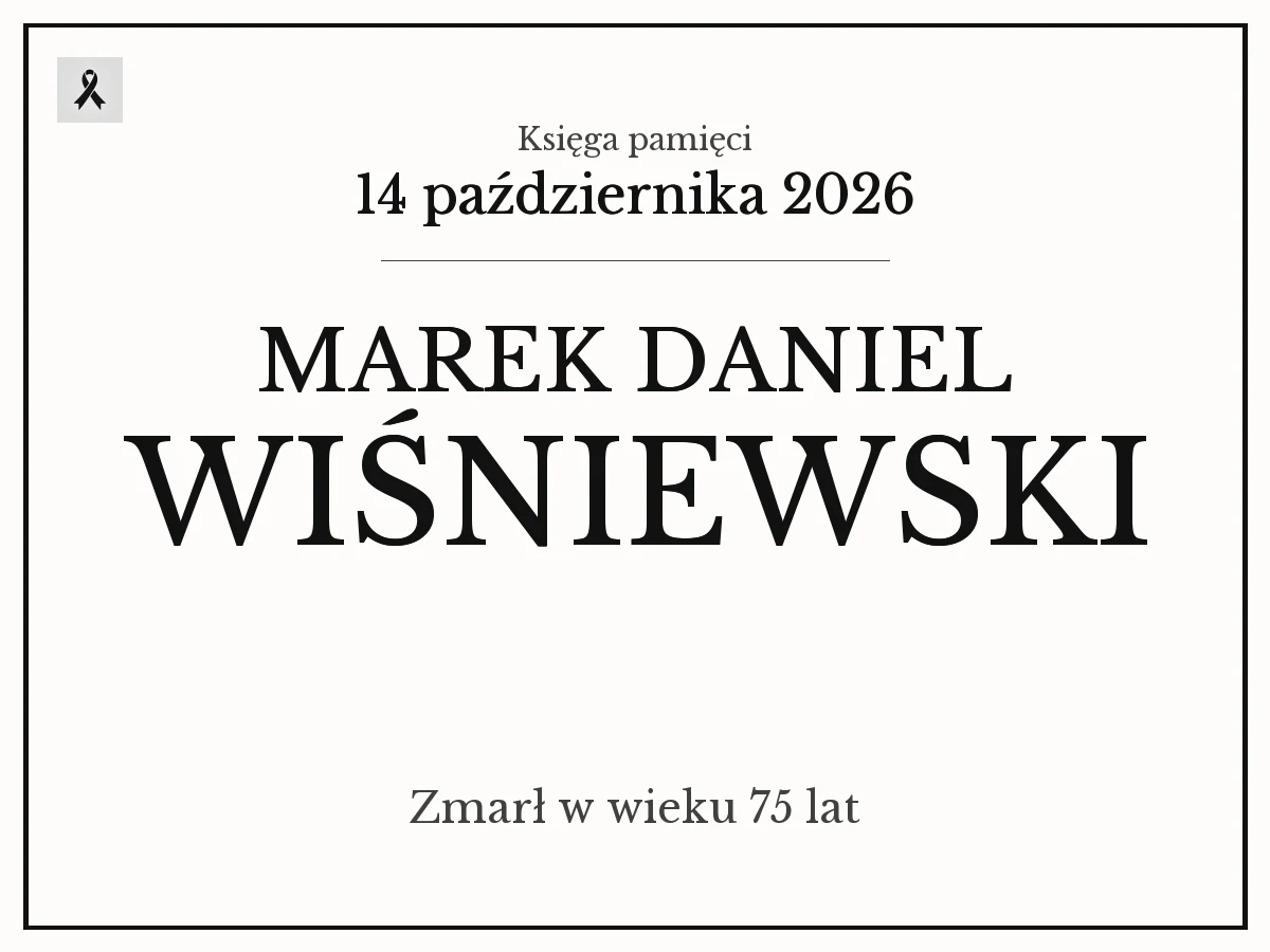 Marek Daniel Wiśniewski