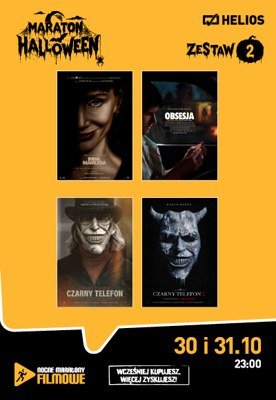 Plakat filmu ZESTAW 2 MARATON HALLOWEEN