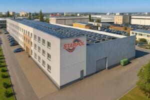Logo: STARPOL II – producent wiązek elektrycznych i elementów metalowych w Starachowicach